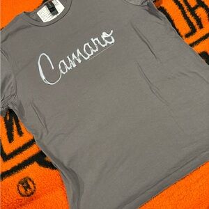 Camaro woman’s gray tshirt